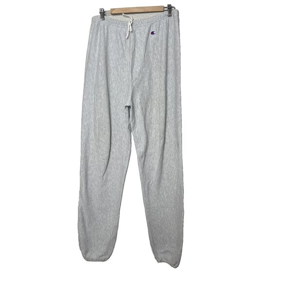 Champion Reverse Weave Sweatpants Mens XL Grey Terry Jogger Gym Vintage - Picture 1 of 11